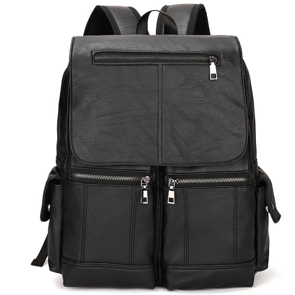 Mochila Vintage de Lona para Computadora - Estilo Profesional - Image 3