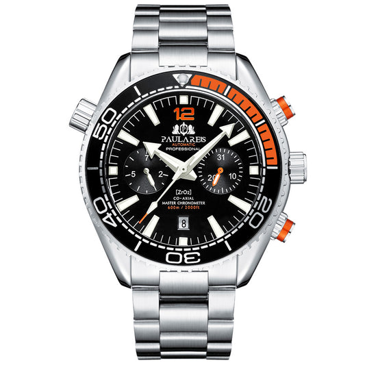 Reloj Automático de Acero Inoxidable con Esfera Luminosa para Hombre - Image 2