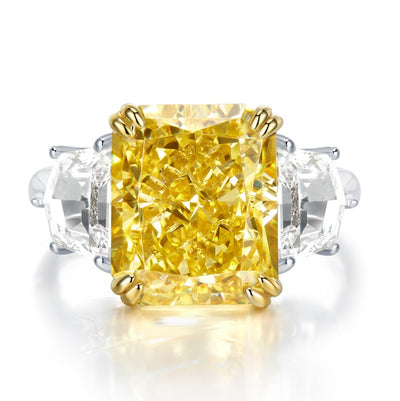 Anillo de Diamante Talla Hielo de Alto Carbono para Mujer - Image 14