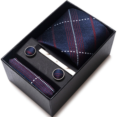 Corbata Jacquard Profesional Tejida en Trama para Negocios - Image 53