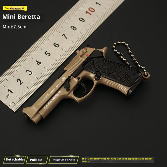 Llavero Juguete de Aleación con Mecanismo de Agarre