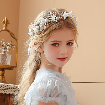 Diadema de Corona Floral para Niñas - Adorno para Cabeza - Image 13
