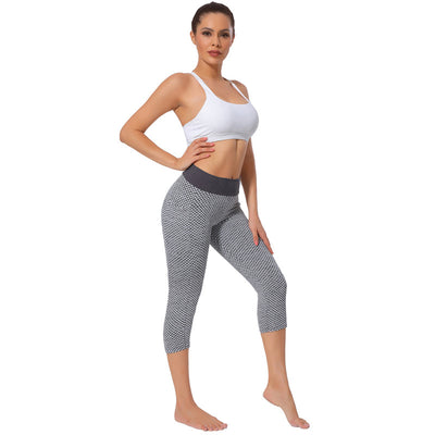 Pantalones de Yoga Cortos y Ajustados Efecto Durazno - Image 53