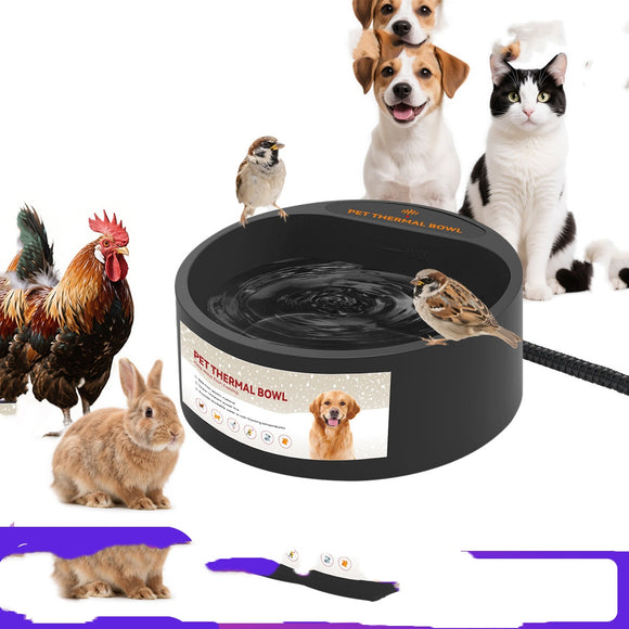 Comedero Calentado para Perros y Gatos con Temperatura Constante