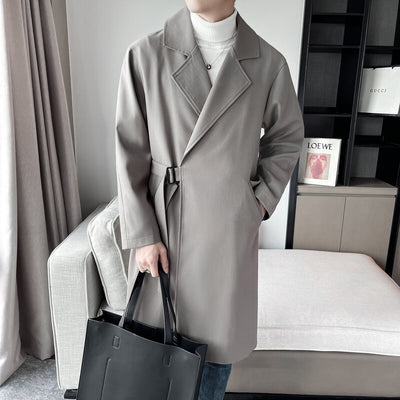 Cortavientos Hombre Largo Casual Liso Corte Relajado - Image 3