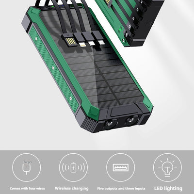 Cargador Solar Inalámbrico Portátil de Alta Capacidad - Image 25