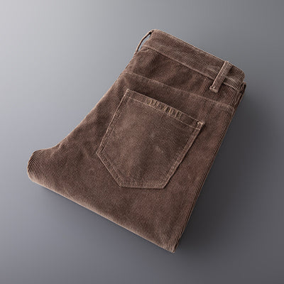 Pantalones de Pana Casual Slim Stretch para Hombre - Image 6