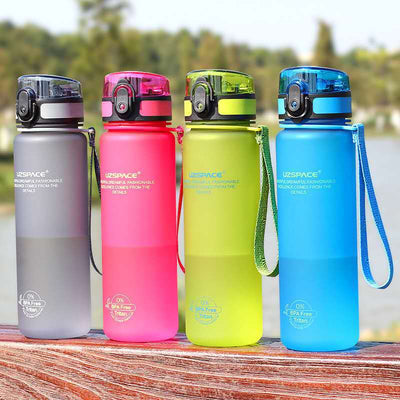 Botella Deportiva Youzhi 500ml Tritan - Vaso Reutilizable para Viajes y Estudiantes