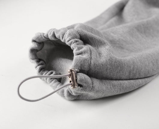 Pantalones Largos Retro con Cordón Ajustable Gris Niebla - Image 16