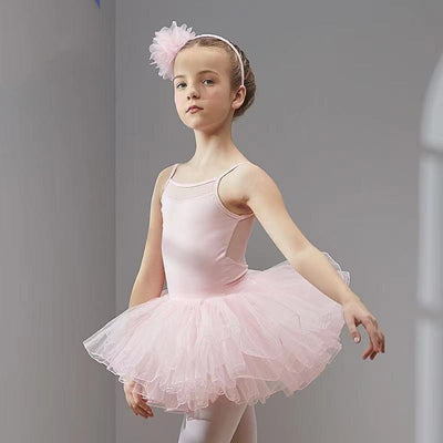 Conjunto de Ballet Infantil con Falda Tutú y Blusa de Manga Corta - Image 10