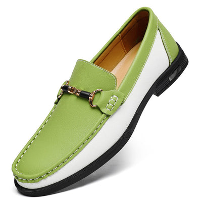 Mocasines de Cuero Genuino para Hombre Talla Grande 47 - Zapatos Casuales Cómodos - Image 5