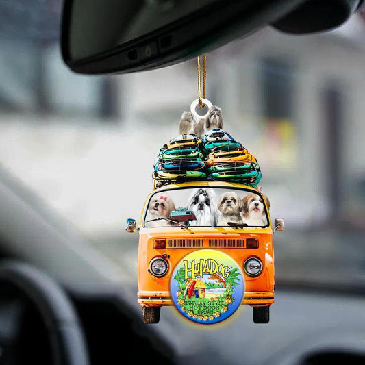 Adorno Colgante Colorido para Espejo Retrovisor del Auto