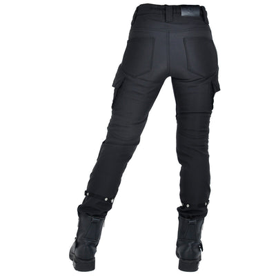 Pantalones de Ciclismo Impermeables con Forro Polar Acolchado y Protección Antigolpes - Image 5