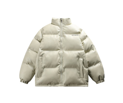 Abrigo de Algodón Retro Holgado y Cálido para Hombre - Image 15