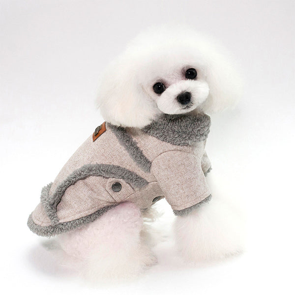 Abrigo Térmico Personalizado para Perros con Forro Polar