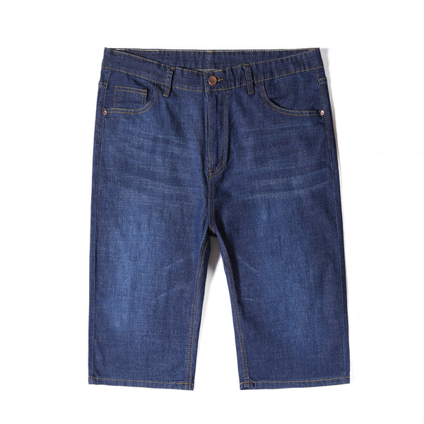 Shorts de Mezclilla Plus Size para Hombre - Corte Holgado Verano