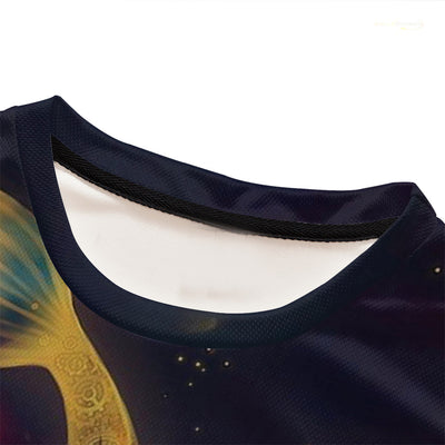 Playera Deportiva Ajustada con Estampado 3D de Gatos - Image 10