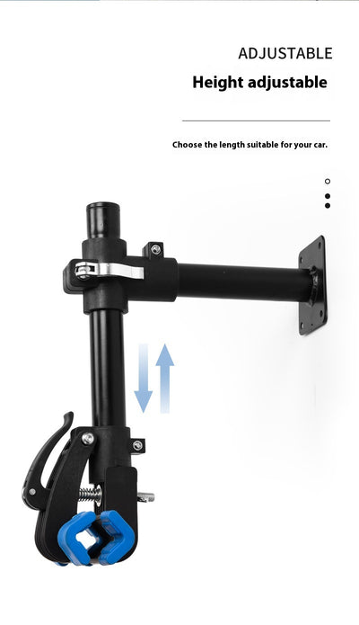 Soporte de Pared para Bicicleta de Montaña con Accesorios de Reparación - Image 9