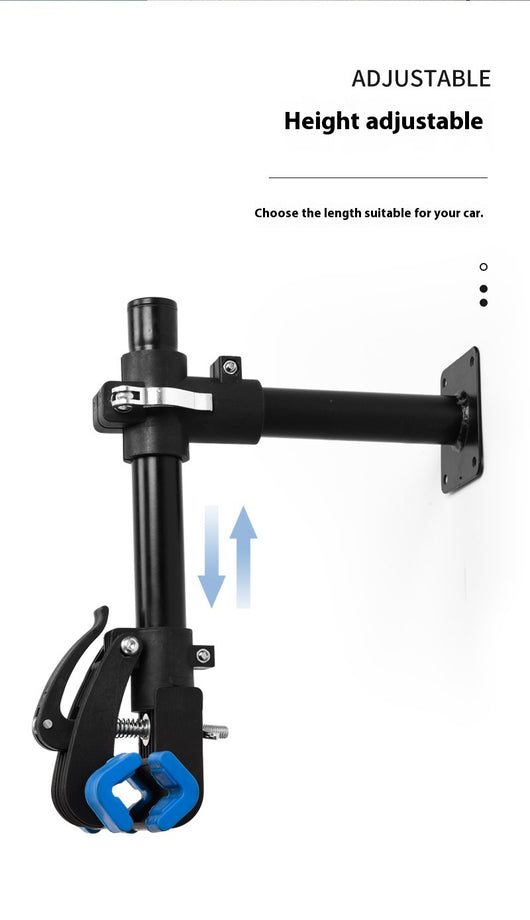 Soporte de Pared para Bicicleta de Montaña con Accesorios de Reparación - Image 9