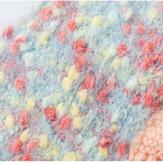 Suéter de Invierno para Mascotas con Diseño de Osito Floral en Relieve - Image 16