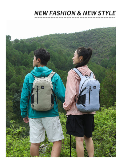 Mochila Ligera AZELA Verde Menta, Casual con Múltiples Bolsillos para Uso Diario y Senderismo - Image 25