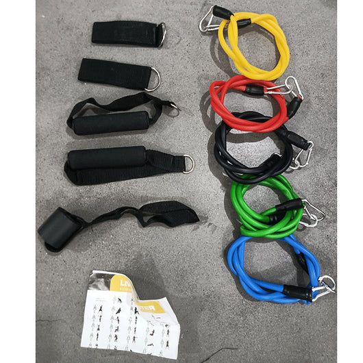 Set de 11 Piezas de Entrenamiento Funcional con Bandas de Resistencia - Image 4