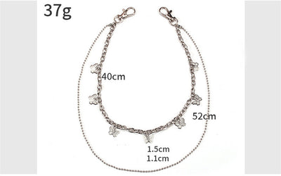 Cadena de Cintura Acrílica con Dije Temperamento Girly INS - Image 6