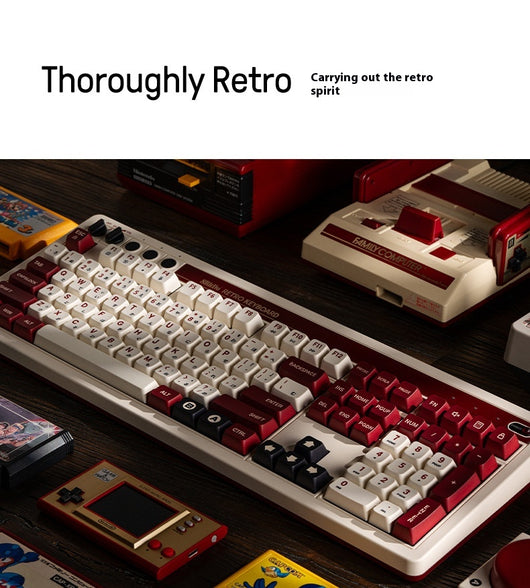 Teclado Mecánico Retro Gaming Universal - Image 11