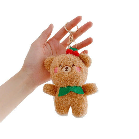 Peluche Osito Fresa con Llavero - Juguete Adorable para Niños