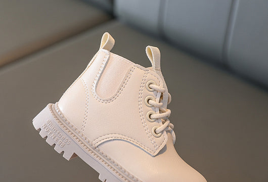 Botines Cortos de Cuero para Bebé - Diseño Importado Premium - Image 3