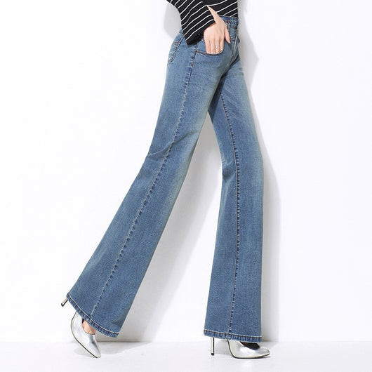 Pantalones Denim Rectos Anchos para Primavera y Otoño - Image 4