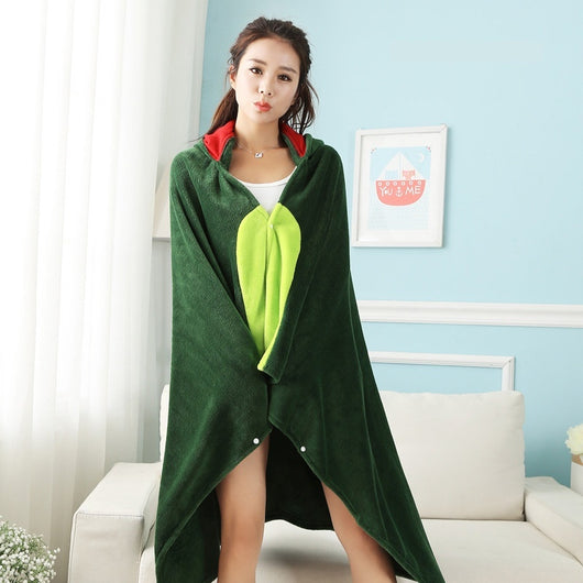 Poncho Manta Térmica Multifuncional - Pijama Cozy para Casa - Image 4