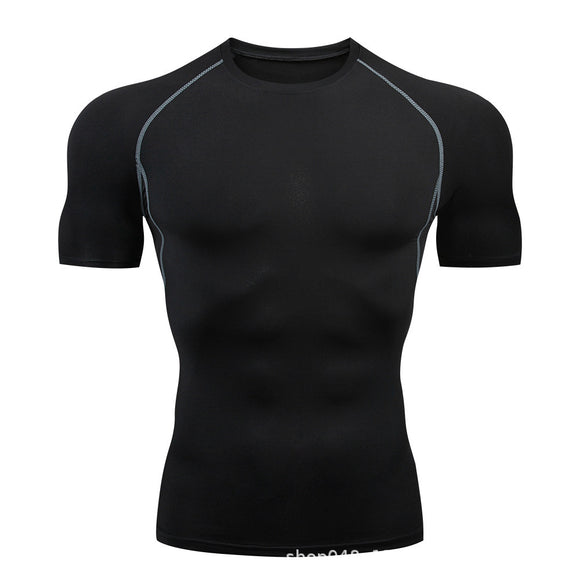 Camiseta de Compresión Deportiva Blanca y Roja para Básquetbol y Fútbol