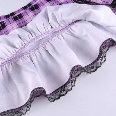 Falda Plisada con Estampado Lattice - Image 19