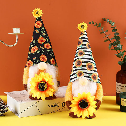 Muñeca Decorativa Festival de Girasoles para Ventana - Image 12