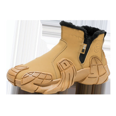 Botas Martin de Trabajo con Forro Polar y Diseño Sólido para Hombre - Image 6