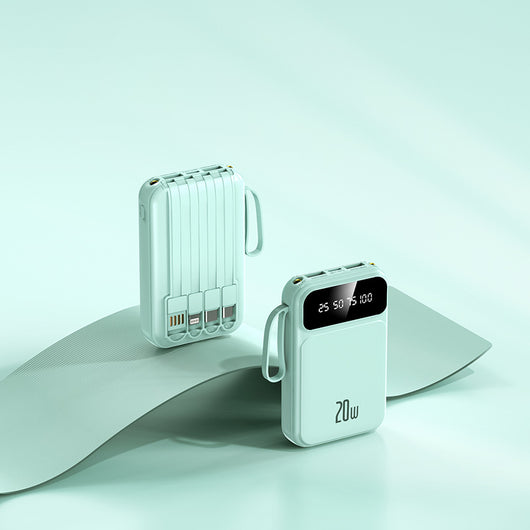 Powerbank Portátil de Alta Capacidad con Cable Integrado - Image 5