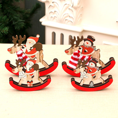 Adornos Navideños de Madera con Celebridades - Caja de Regalos para Adultos Mayores - Image 34