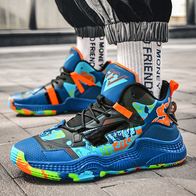 Zapatillas de Baloncesto Altas para Hombre - Estilo Deportivo Casual - Image 9