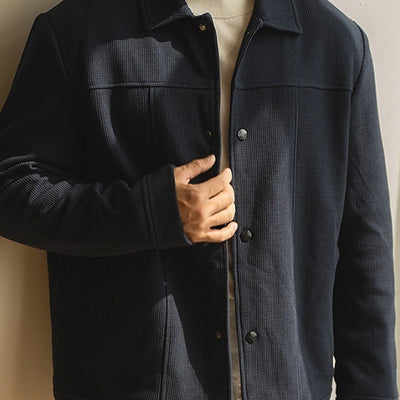 Abrigo Ejecutivo de Textura Americana para Hombre