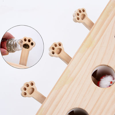 Árbol Rascador para Gatos con Diseño Seta Roja y Poste de Sisal - Image 3