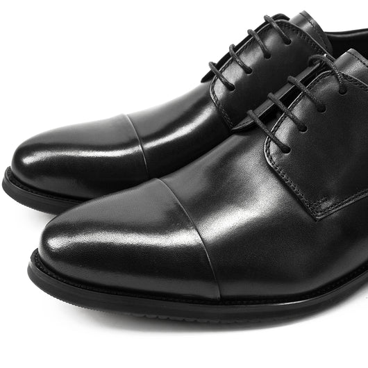 Zapatos de Cuero Ejecutivo con Cordones - Punta Redonda Estilo Británico - Image 14