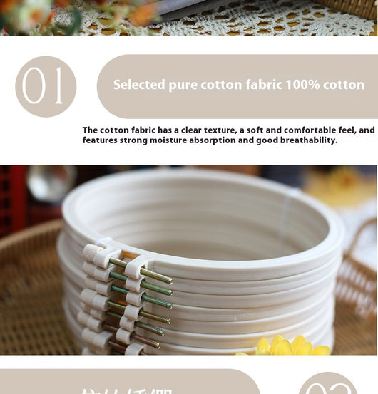 Kit DIY Reloj Decorativo con Bordado - Manualidad Creativa Hecha a Mano - Image 21