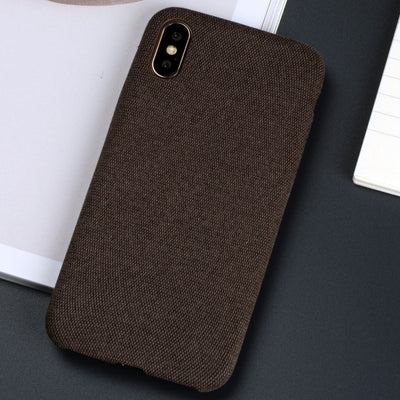 Funda para iPhone de Franela Sólida - Protección Otoño e Invierno - Image 9