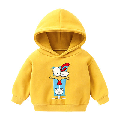Sudadera Infantil con Capucha Forrada en Polar - Diseño Cartoon para Otoño e Invierno - Image 7