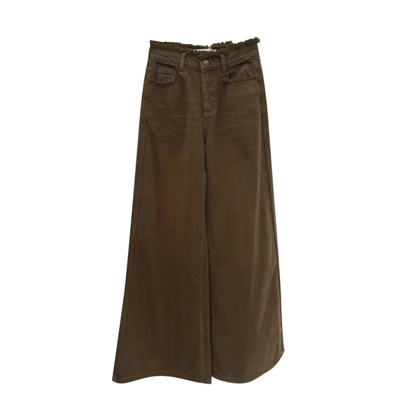 Jeans Rotos Cintura Alta para Mujer