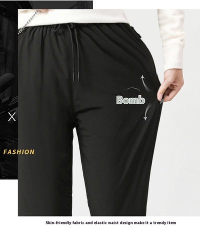Pantalones Tácticos Impermeables Acolchados con Lana de Cordero para Hombre y Mujer - Image 18