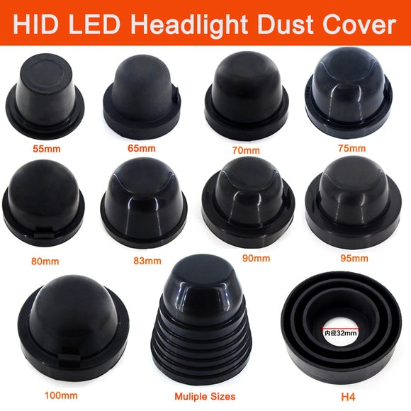 Cubierta Protectora LED para Faros Delanteros - Sello Extendido Antipolvo