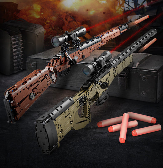 Rifle Francotirador Táctica Armado - Bloques de Construcción Educativos - Image 2