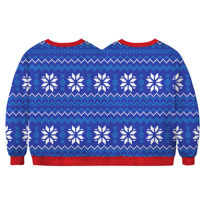 Pijama Navideño 3D para Parejas con Estampado Digital - Image 37